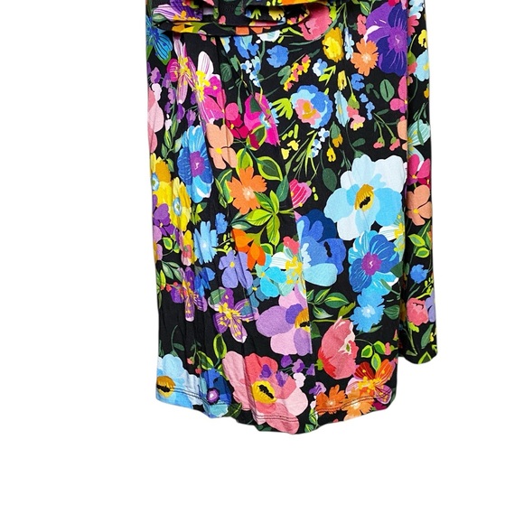 Johnny Was THE JANIE FAVORITE FLUTTER SLEEVE HENLEY TOP - Picture 6 of 13